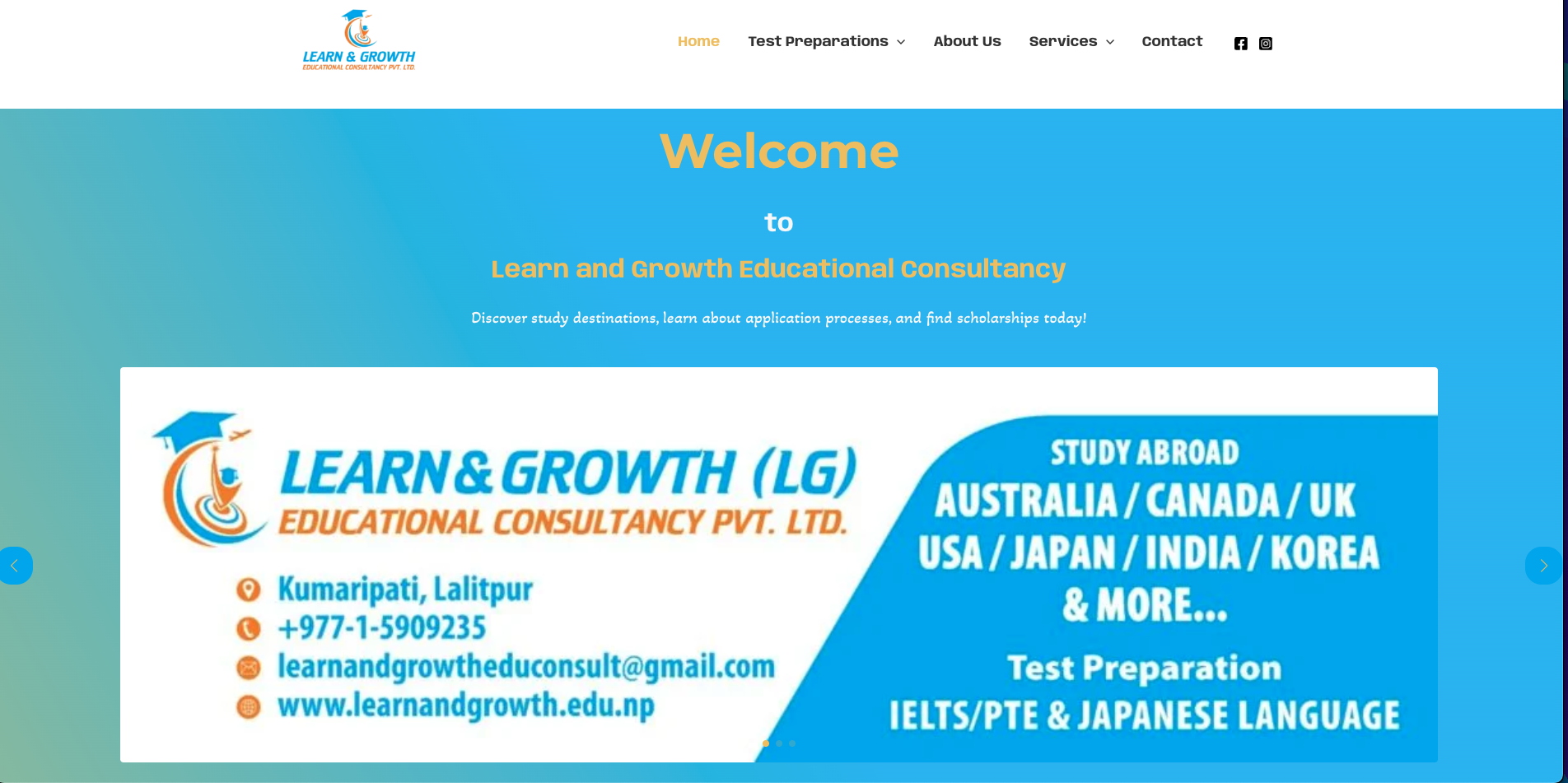 Learn & Growth Educational Portal